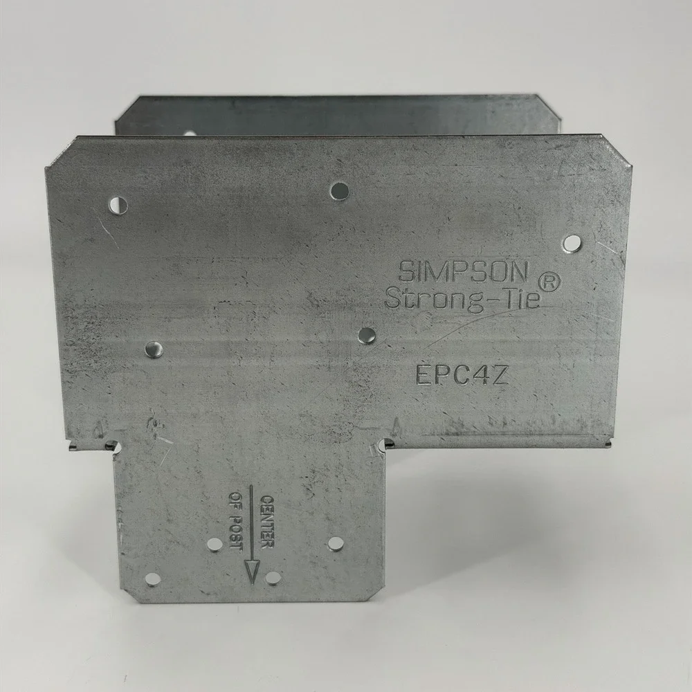 Simpson EPC4Z 4X End Post Cap ZMAX Finish